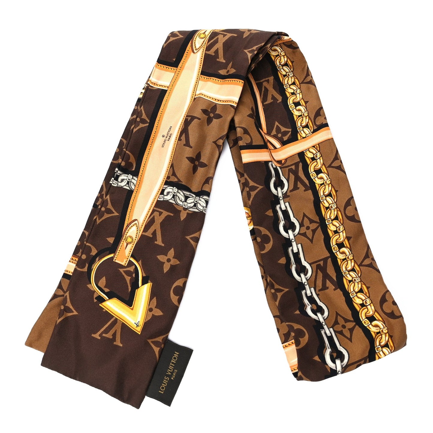 Silk Monogram Confidential Bandeau