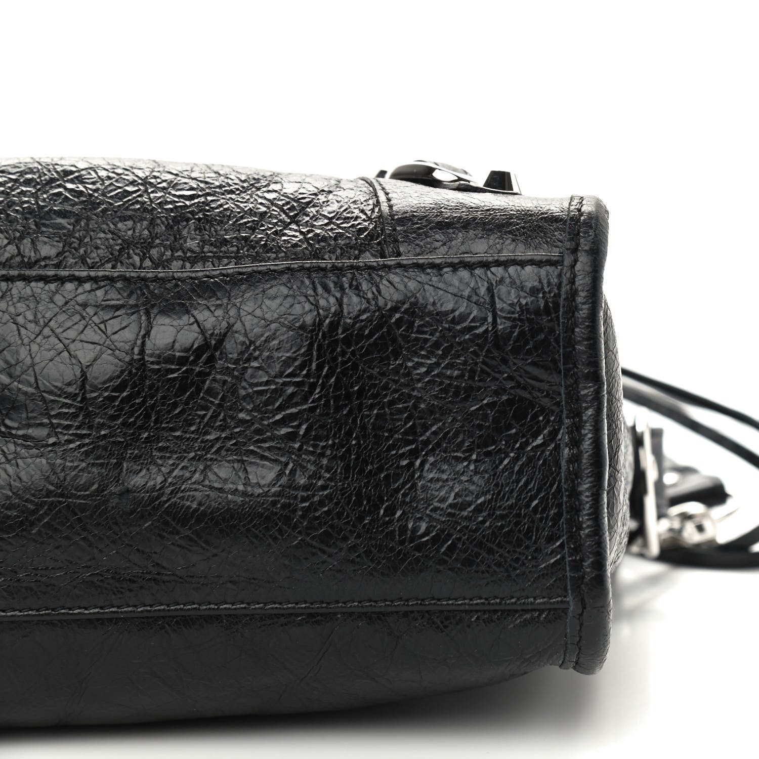 Balenciaga Agneau Classic Silver Hardware S City Black 8 of 10