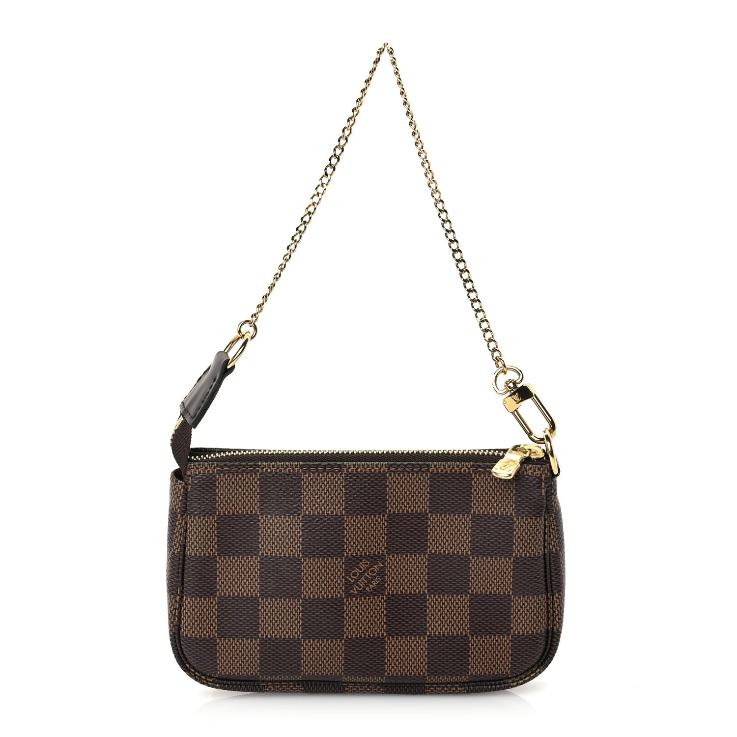 Louis Vuitton Damier Ebene Mini Pochette Accessories 1 of 8