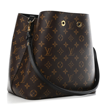 Louis Vuitton Monogram Neonoe MM Black 2 of 4