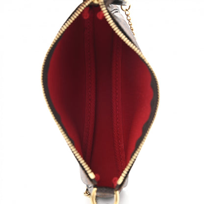 Louis Vuitton Damier Ebene Mini Pochette Accessories 5 of 7