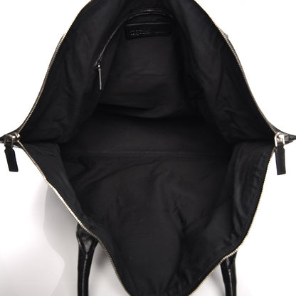 Alexander McQueen Lambskin De Manta Tote Black 5 of 17