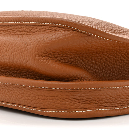 Hermes Taurillon Clemence Evelyne III PM Gold 9 of 11