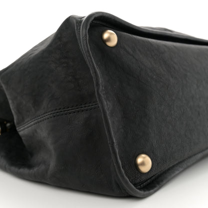 Chanel Calfskin Natural Beauty Reissue Tote Black 9 of 10