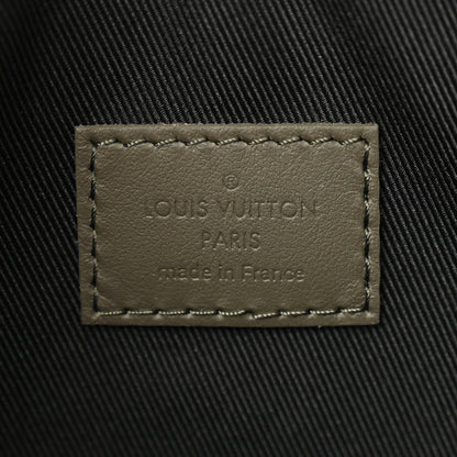 Louis Vuitton Calfskin Aerogram Takeoff Pouch Khaki 6 of 7