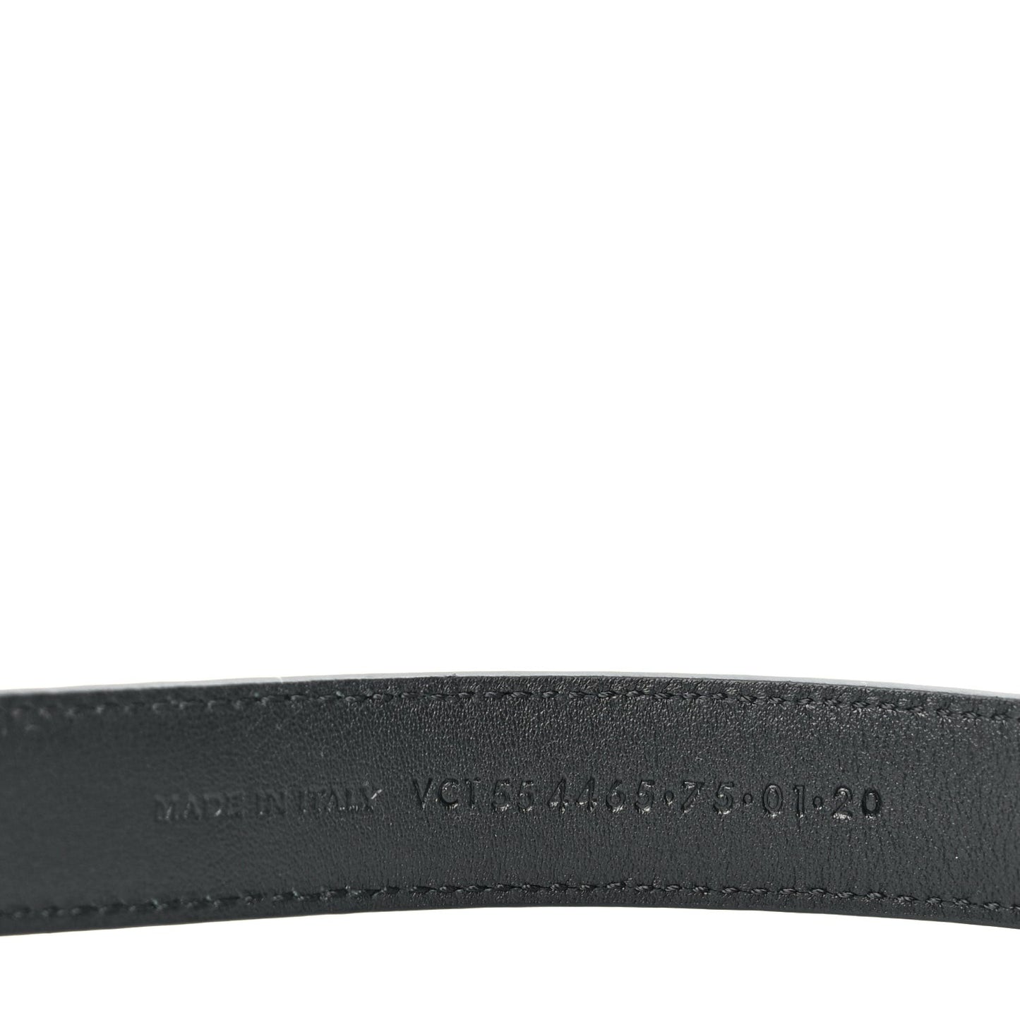 Calfskin Crocodile Embossed Monogram Square Buckle Belt 75 30 Black