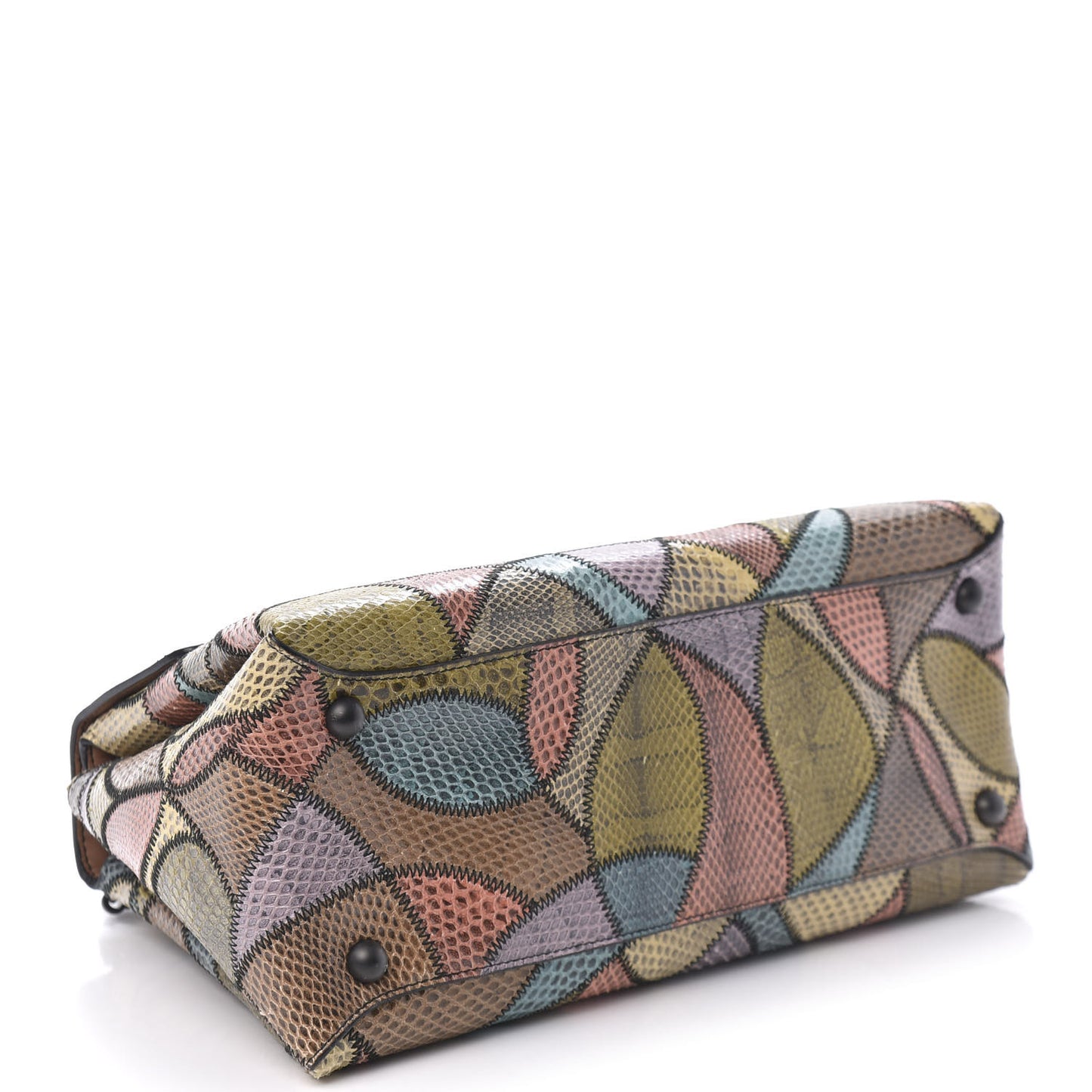 Ayers Patchwork Medium Piazza Bag Multicolor