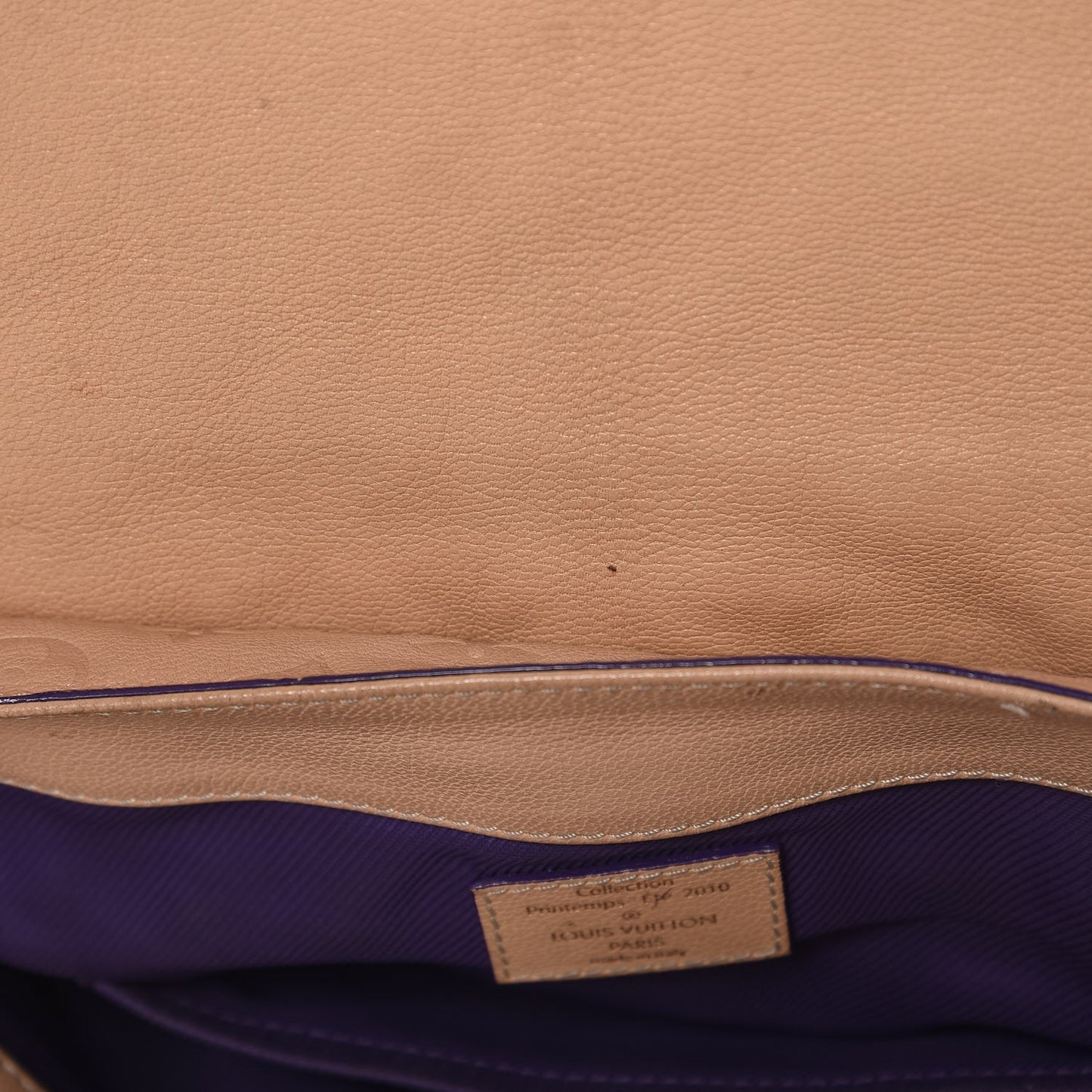 Monogram Leather Underground Messenger Rose