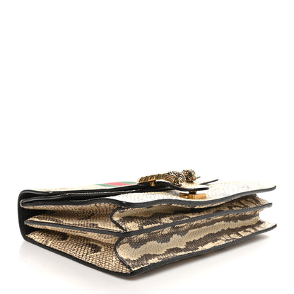 Gucci Snakeskin Web Medium Dionysus Shoulder Bag Natural 5 of 12