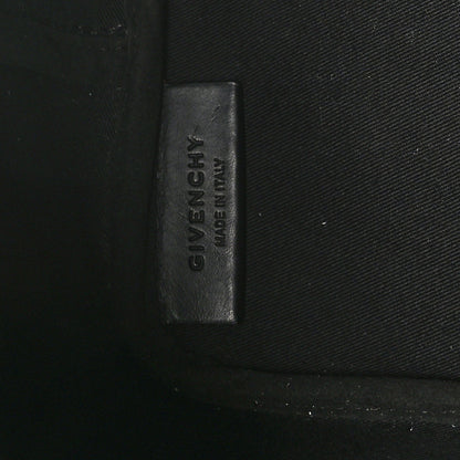 Givenchy Textured Coated Canvas Roses Camouflage Print Large Antigona Tote Black 7 of 9