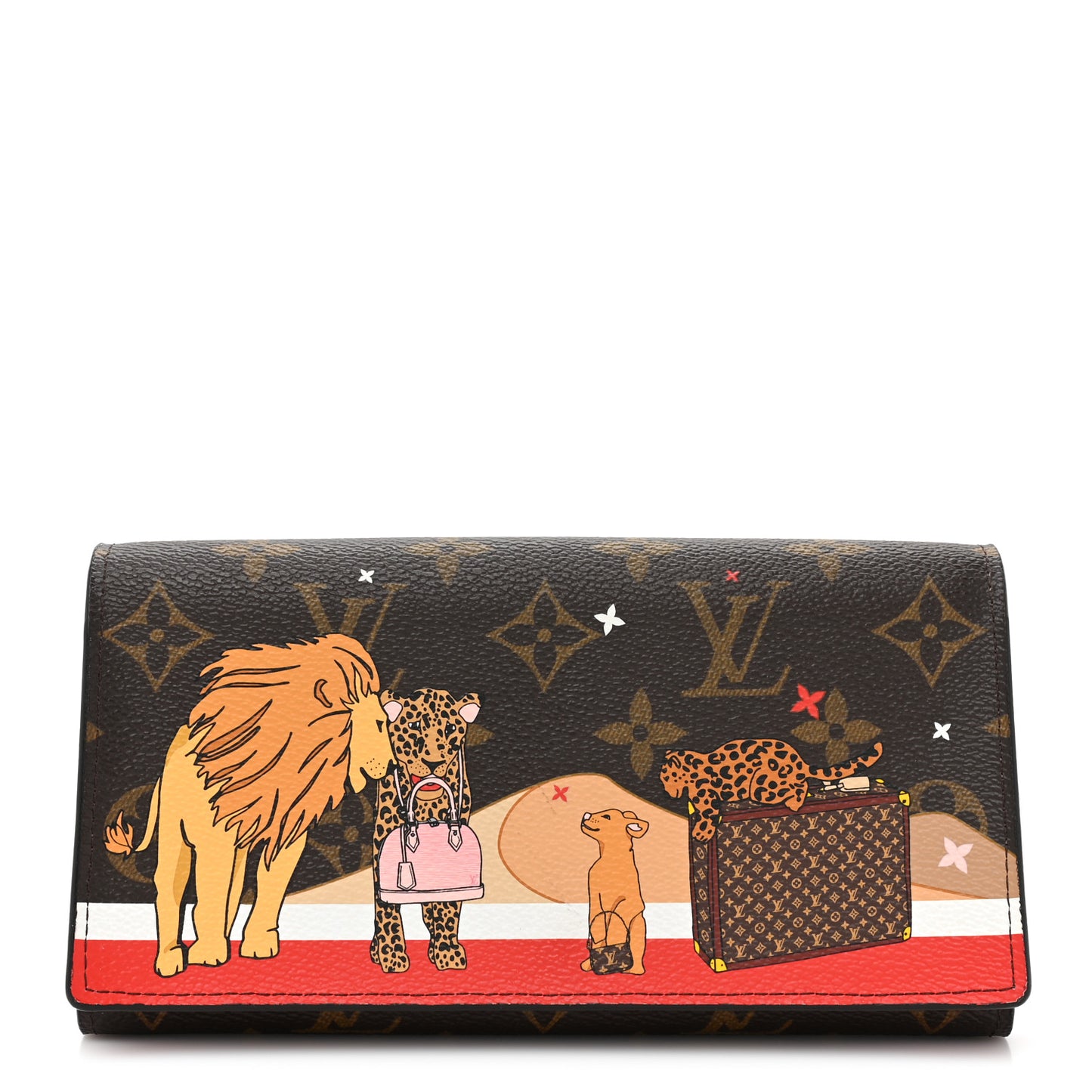 Monogram 2018 Christmas Animation Sarah Wallet
