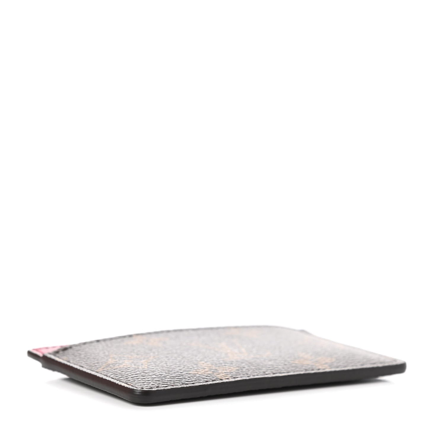 Monogram Card Holder Fuchsia