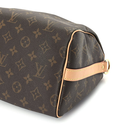 Louis Vuitton Monogram Speedy Bandouliere 25 Brown 8 of 8