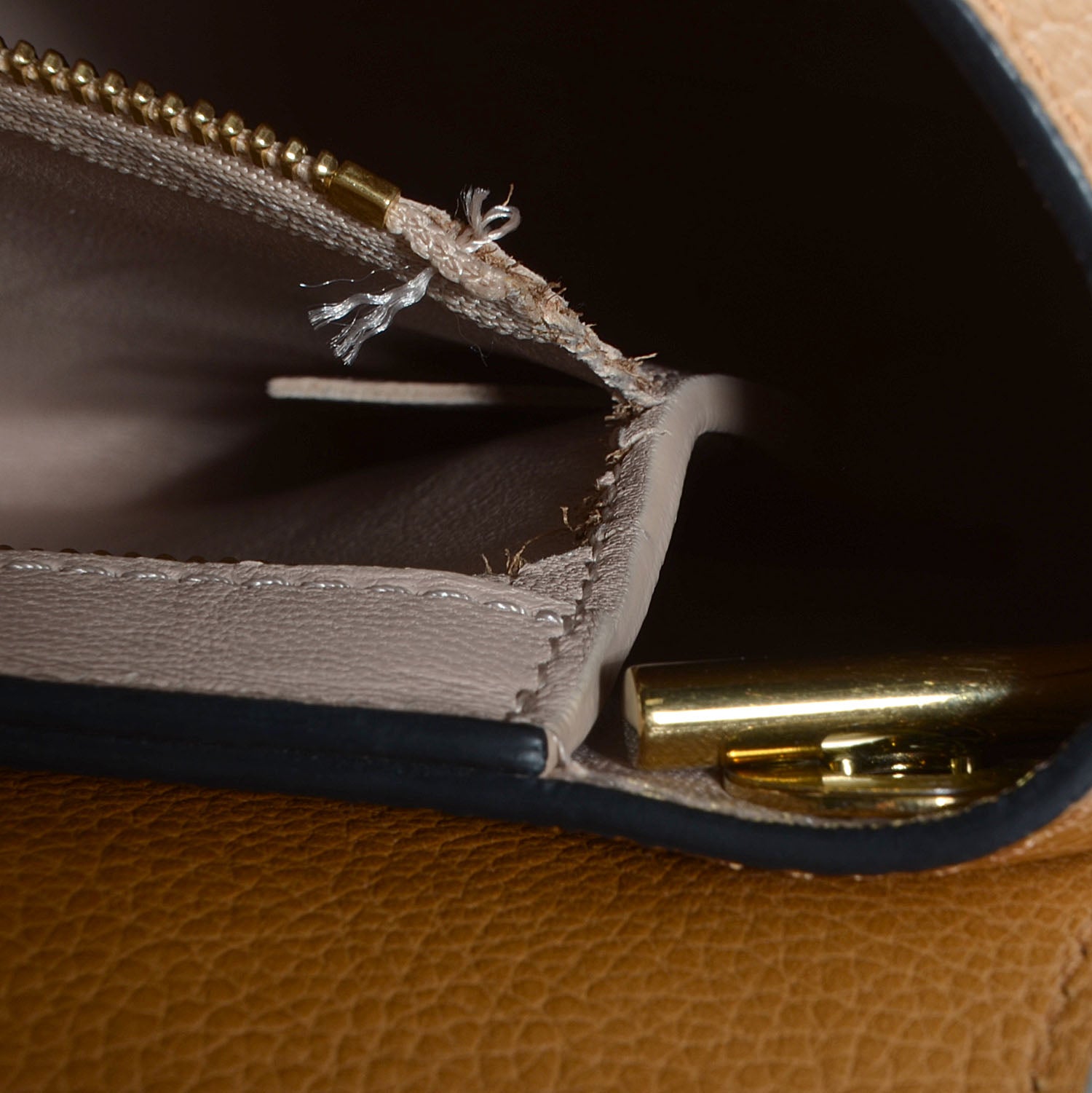 Chloe Calfskin Medium Clare Shoulder Bag Teak Brown 6 of 10