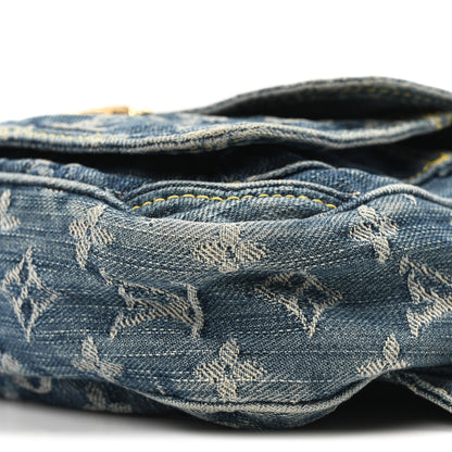 Louis Vuitton Monogram Denim Bum Bag Blue 9 of 9