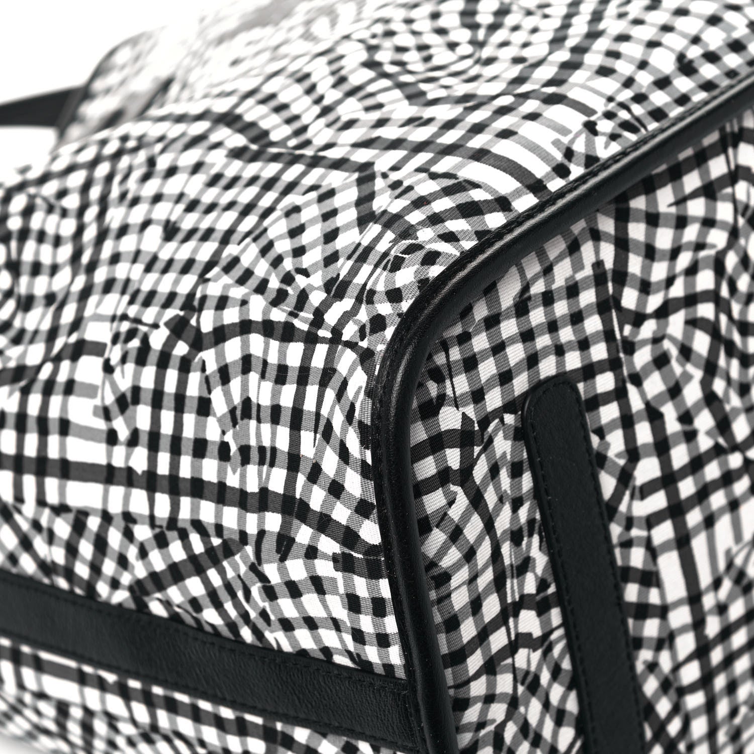 MCM Visetos Large Liz Reversible Shopper Tote Black 16 of 19