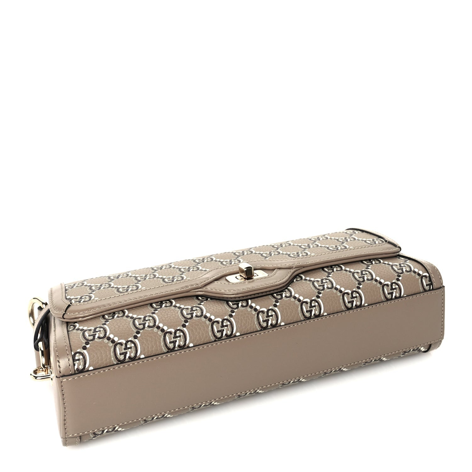 Gucci GG Shadow Monogram Small Luce Shoulder Bag  Beige 3 of 8