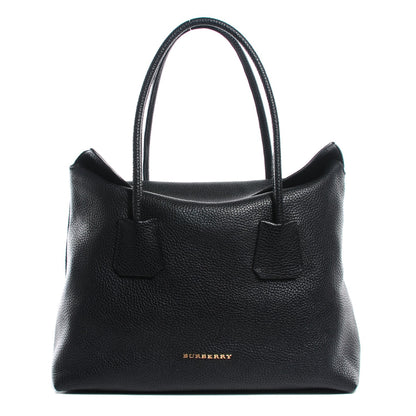 Burberry London Grainy Calfskin Medium Baynard Tote Black 1 of 13