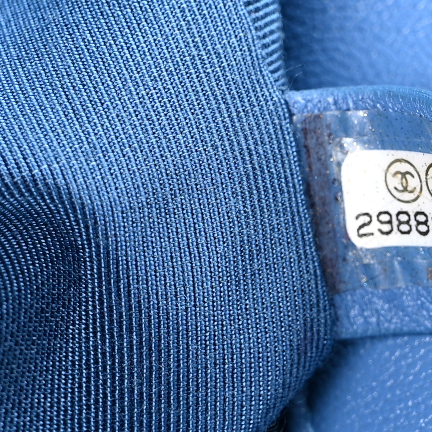 Chanel Lambskin Quilted Medium 19 Flap Blue 7 of 7