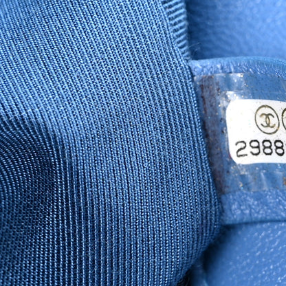 Chanel Lambskin Quilted Medium 19 Flap Blue 7 of 7