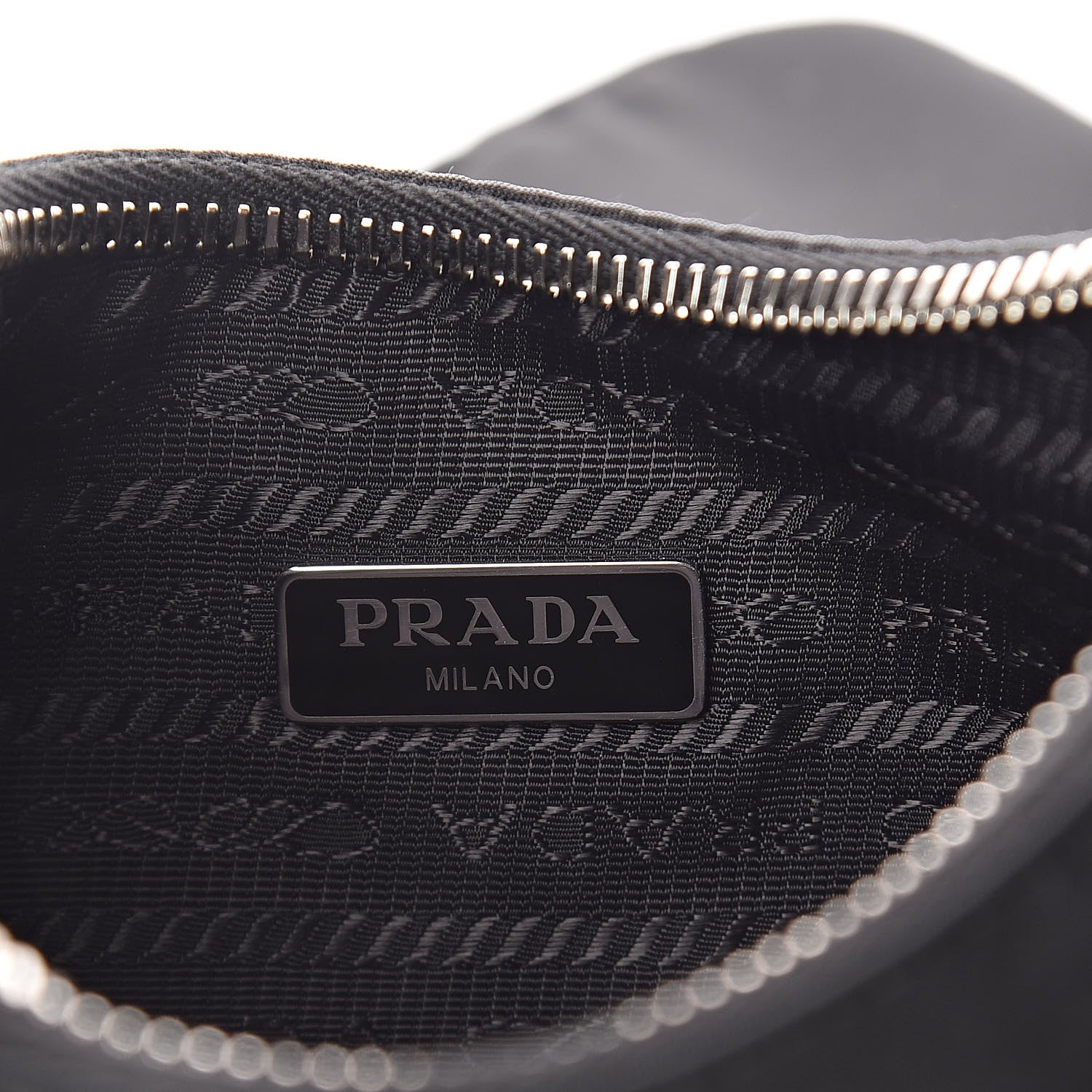 Prada Nylon Re-Edition 2005 Shoulder Bag Black 6 of 8