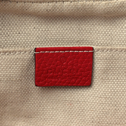 Gucci Pebbled Calfskin Small Soho Disco Bag Vibrant Red Vibrant Red 5 of 11