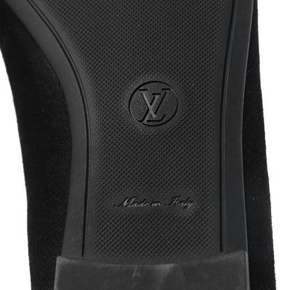 Louis Vuitton Suede Monogram Uniformes Ballet Flats 36 Black 7 of 8