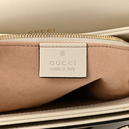 Gucci GG Supreme Monogram Horsebit 1955 Shoulder Bag Beige Mystic White 5 of 7