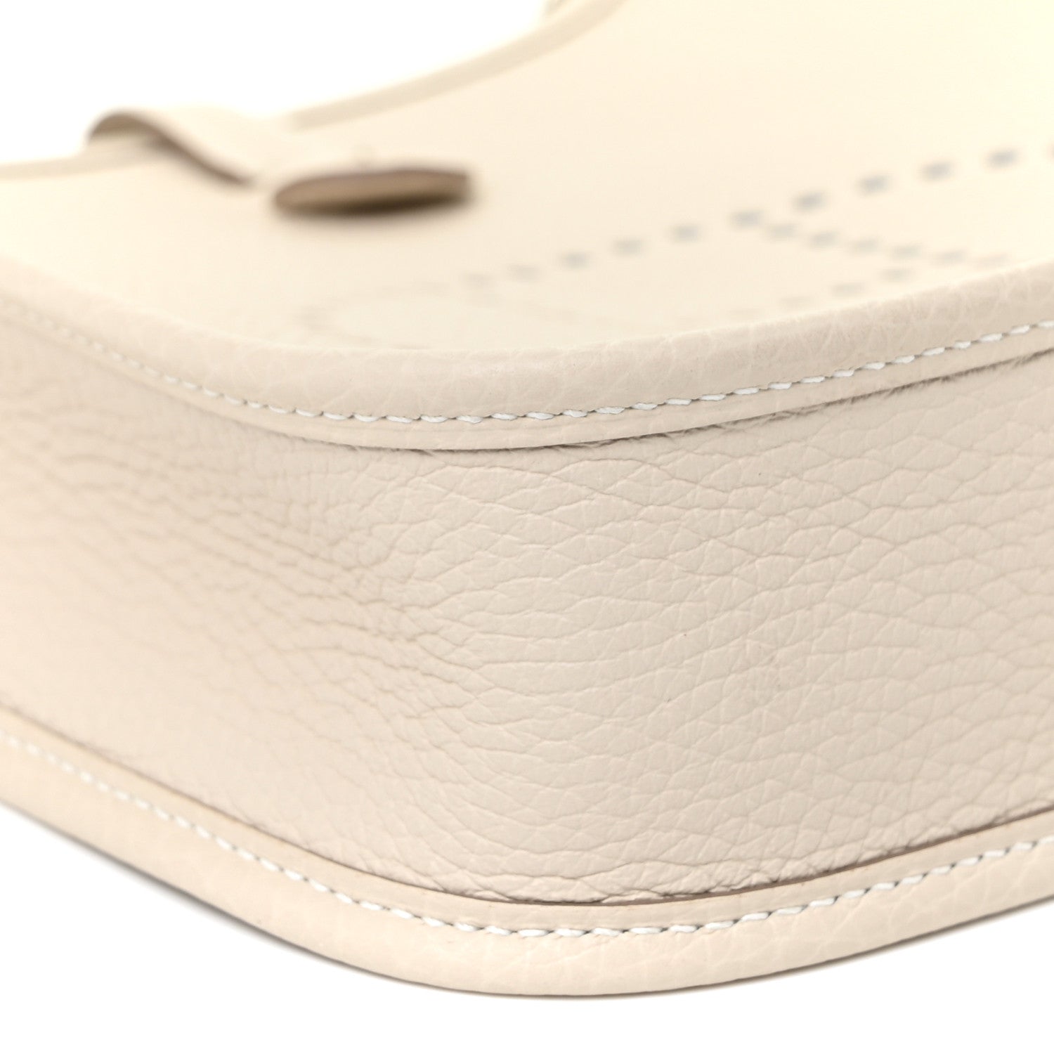 Hermes Taurillon Clemence Evelyne TPM Craie 8 of 11