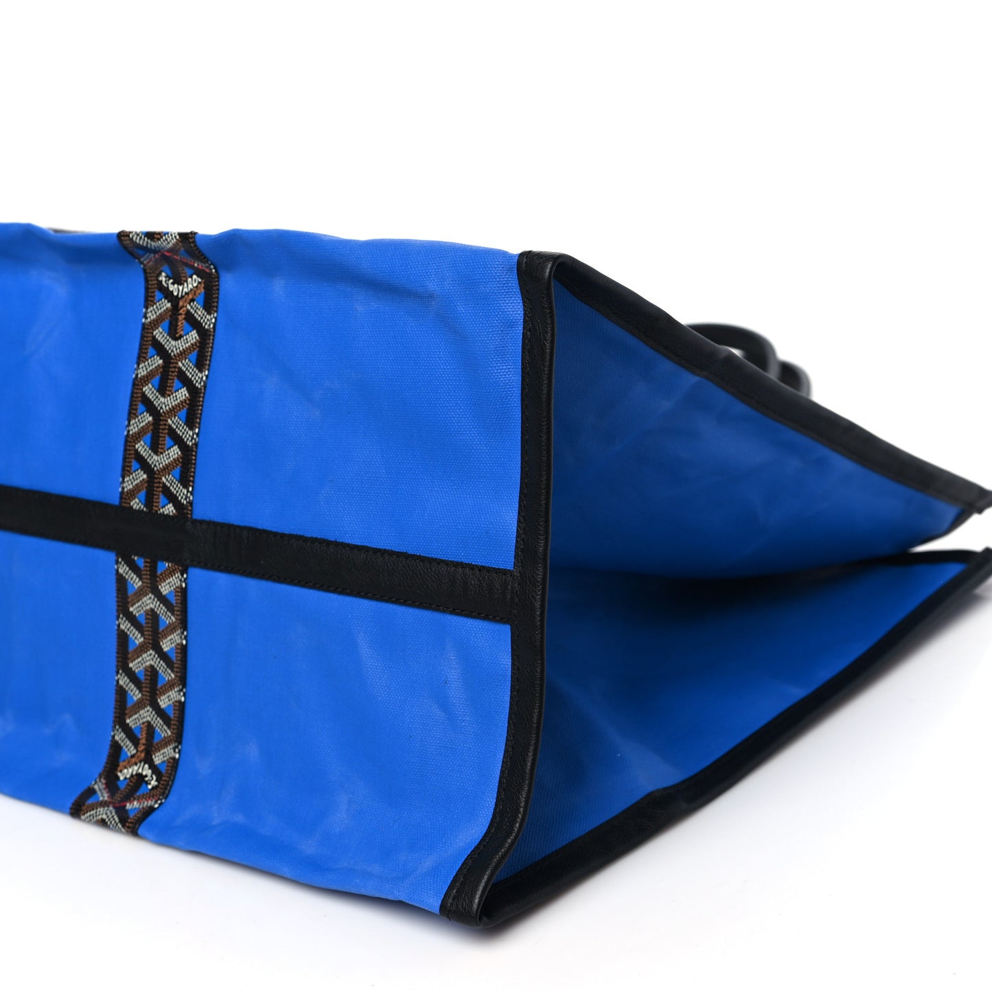 Goyardine Reversible Roseline Black Sky Blue