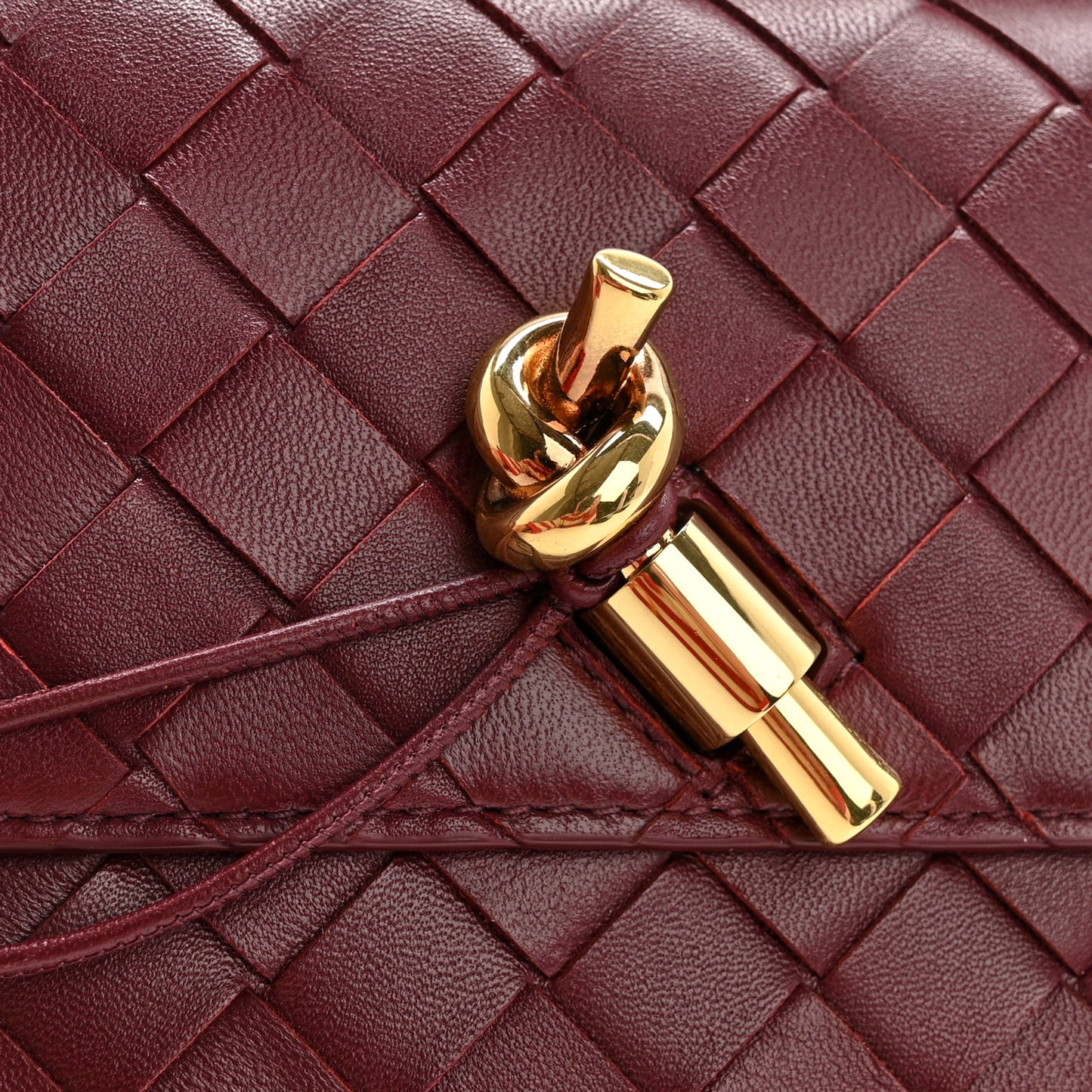 Nappa Intrecciato Long Andiamo Top Handle Clutch Barolo