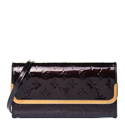 Louis Vuitton Vernis Rossmore MM Amarante 1 of 8