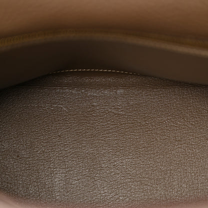 Hermes Taurillon Clemence Kelly Retourne 28 Etoupe 10 of 15