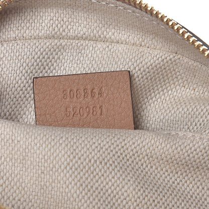 Gucci Pebbled Calfskin Small Soho Disco Bag Camelia 7 of 7