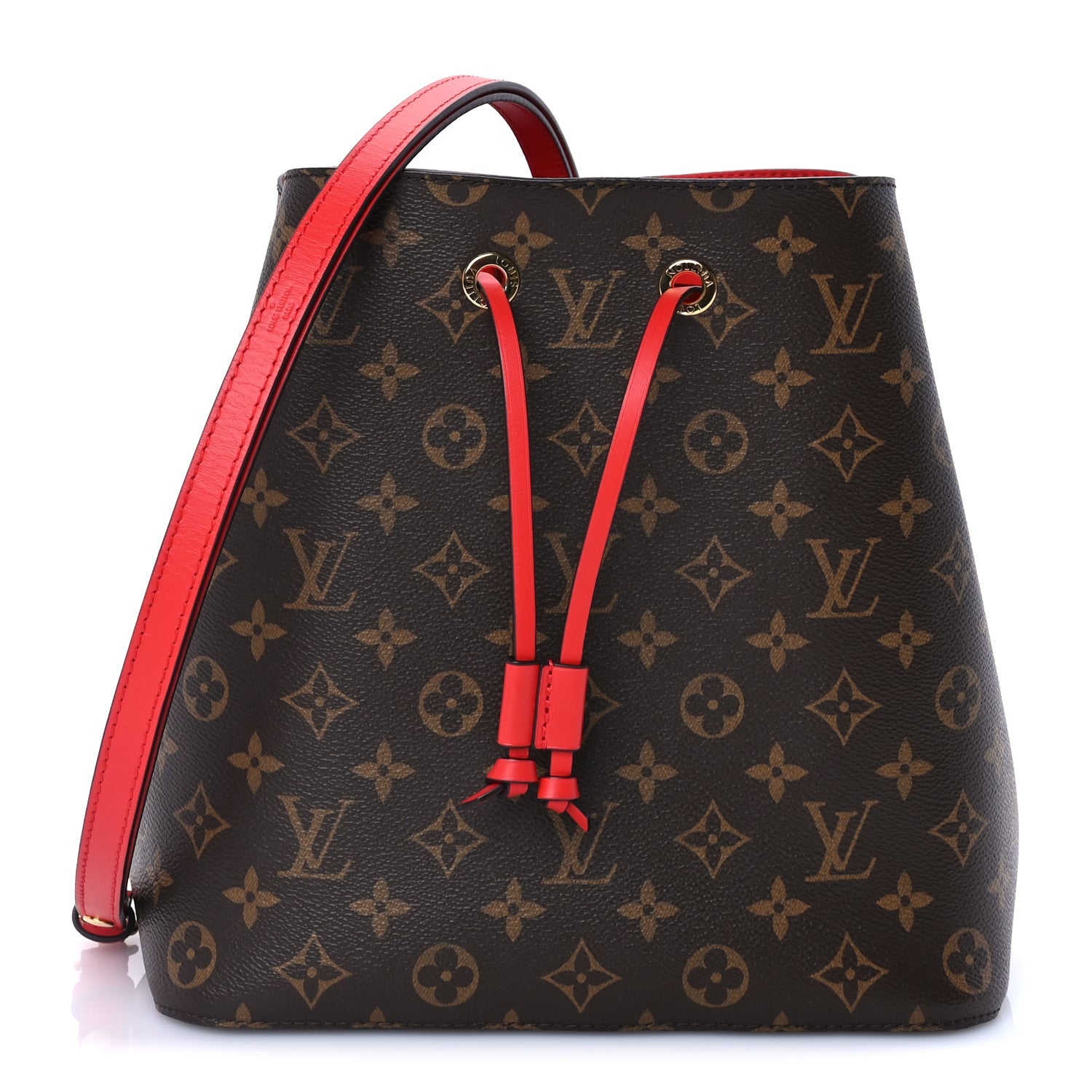 Louis Vuitton Monogram Neonoe MM Coquelicot 2 of 9