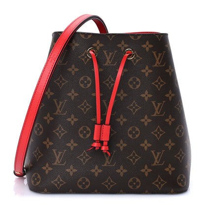 Louis Vuitton Monogram Neonoe MM Coquelicot 2 of 9