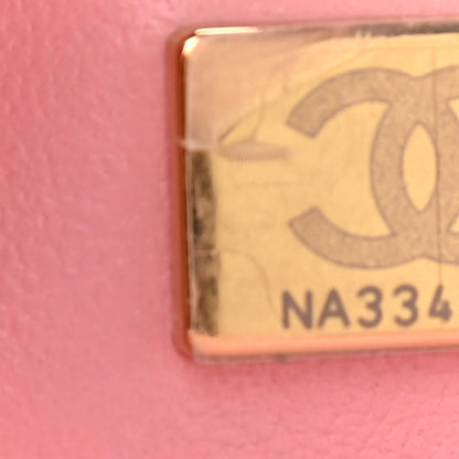 Chanel Caviar Quilted Small Double Flap Pink 7 of 11