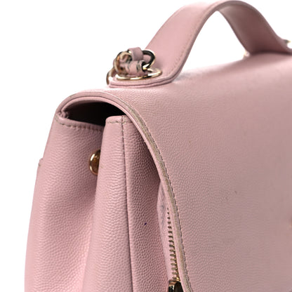 Chanel Caviar Quilted Medium Business Affinity Flap Light Pink 16 of 24