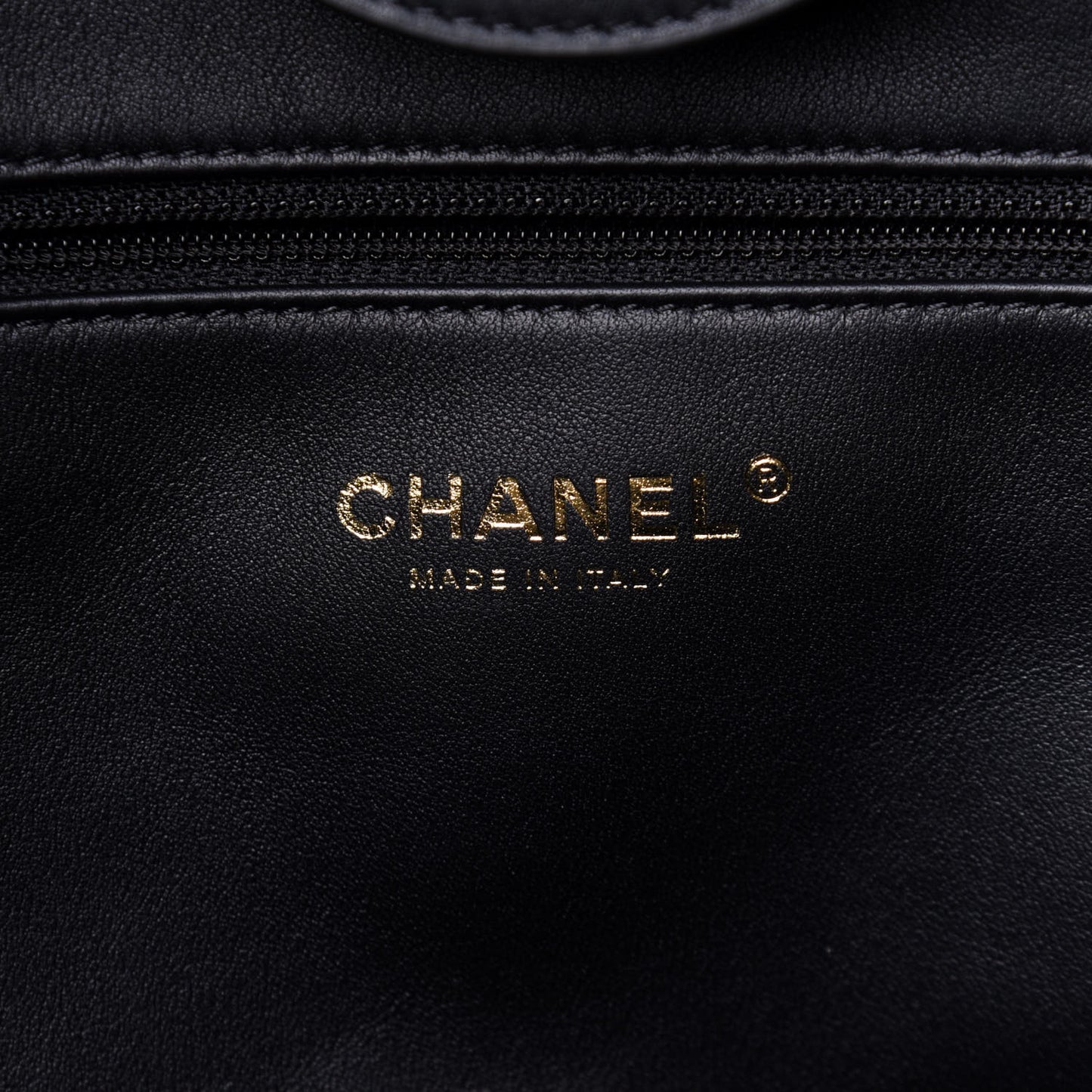 Shearling Large Deauville Tote Black