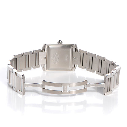 Cartier Stainless Steel 28mm Tank Francaise Automatic Watch 3 of 7