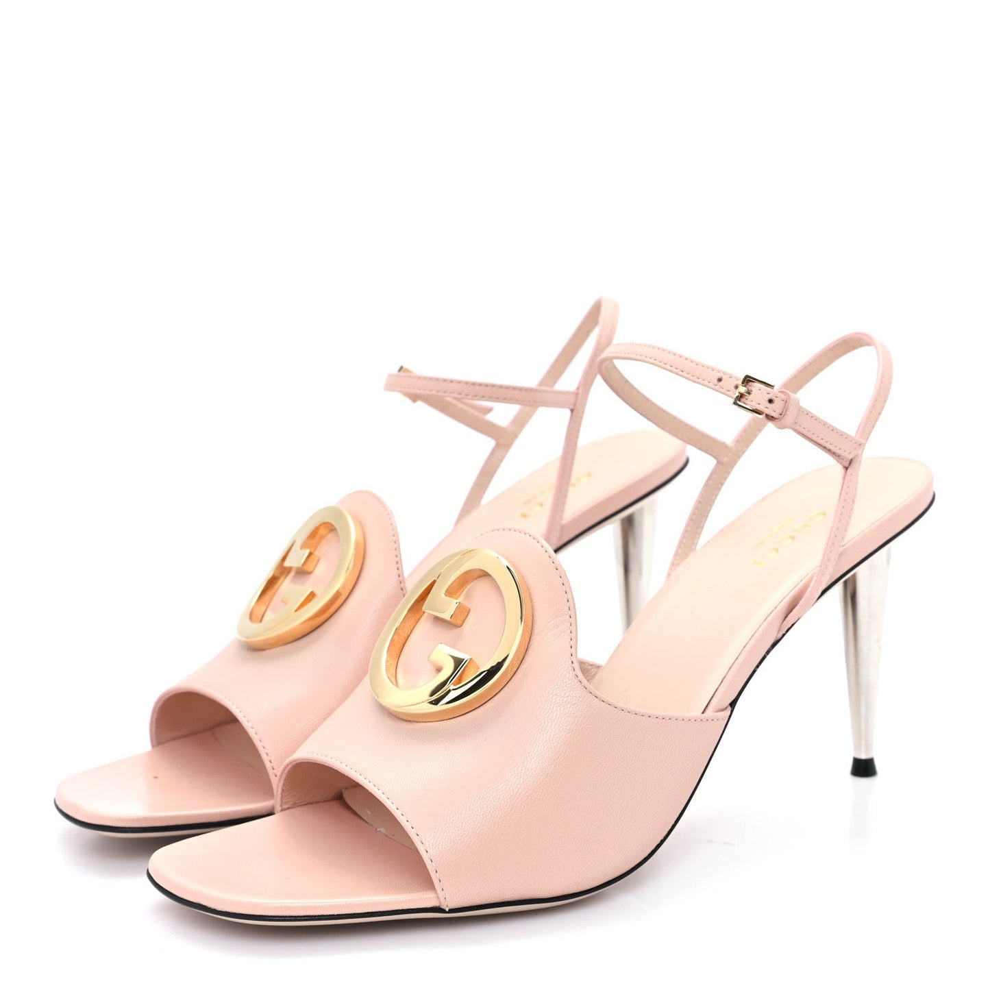 Malaga Kid Blondie 85mm Slingback Sandals 40 Perfect Pink