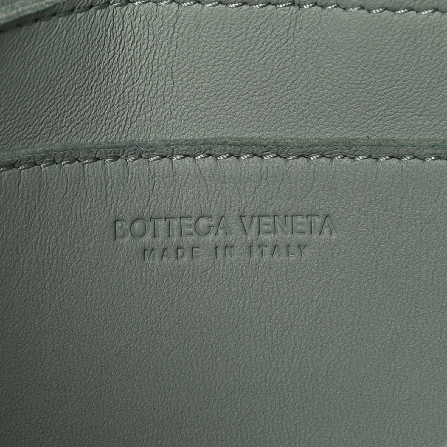 Bottega Veneta Lambskin Maxi Intreccio Small Cassette Crossbody Bag New Sauge 6 of 9