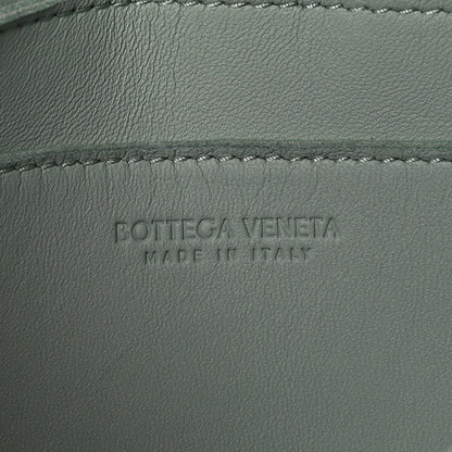 Bottega Veneta Lambskin Maxi Intreccio Small Cassette Crossbody Bag New Sauge 6 of 9