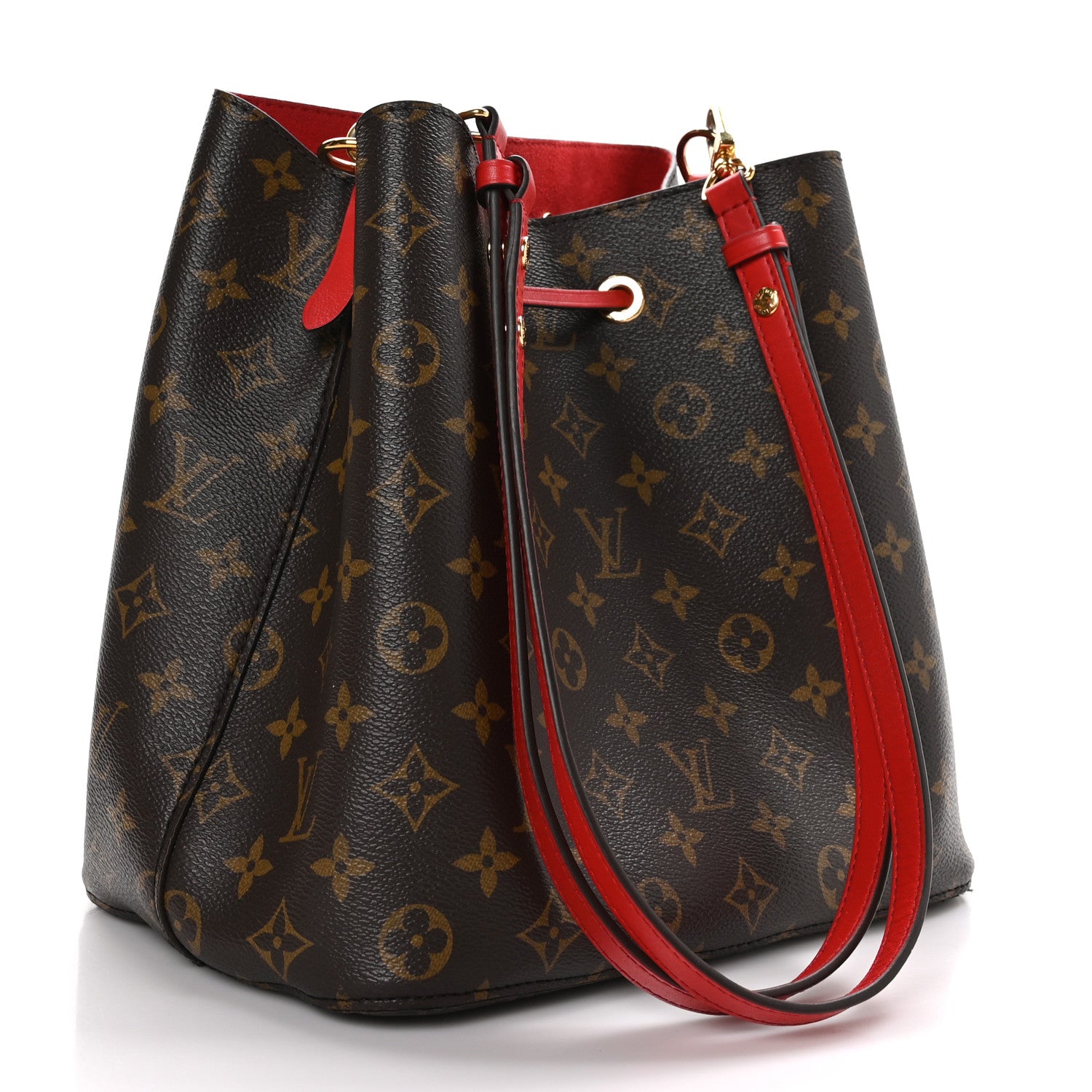 Louis Vuitton Monogram Neonoe MM Coquelicot 3 of 13