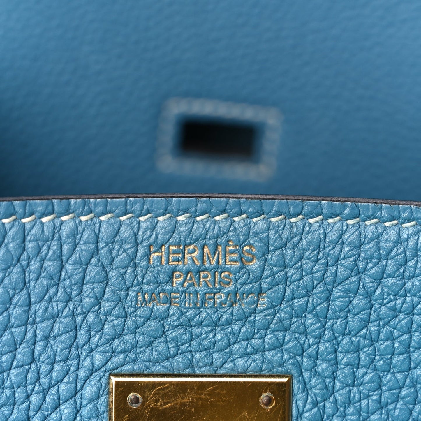 Togo Birkin 40 Blue Jean