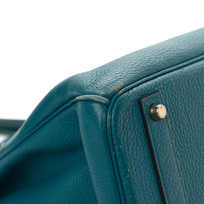 Hermes Togo Birkin 40 Cobalt 8 of 18