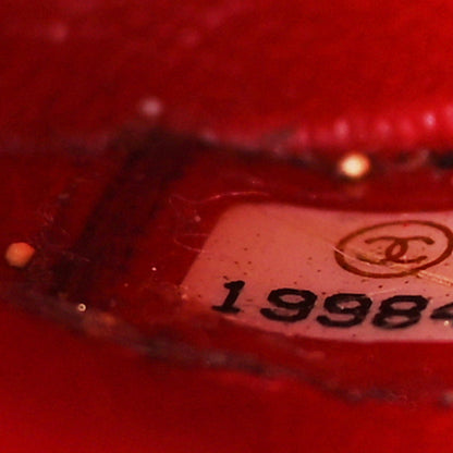 Chanel Lambskin Quilted Medium Double Flap Red 7 of 10