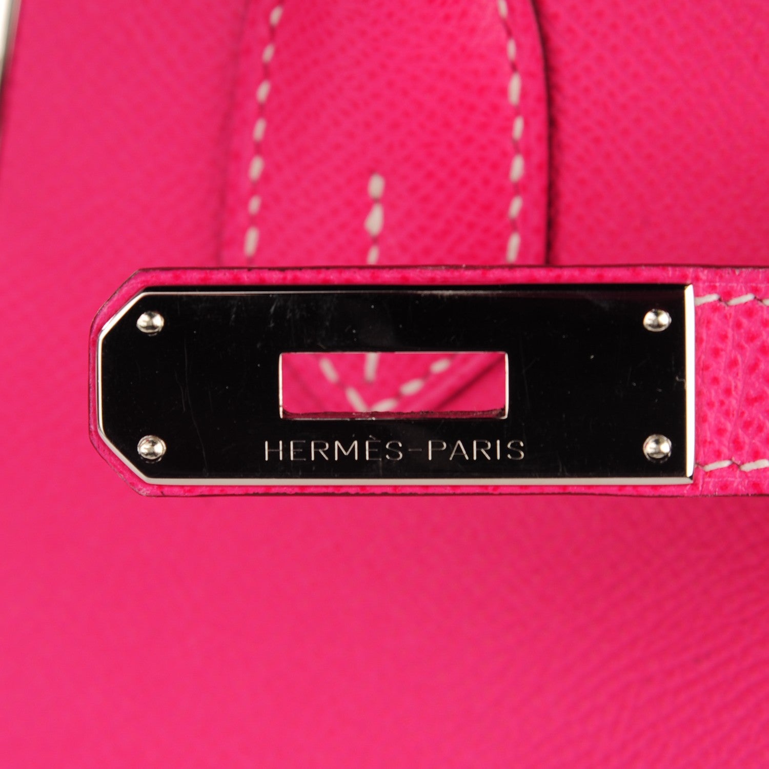 Hermes Epsom Candy Birkin 35 Rose Tyrien Rubis 14 of 27