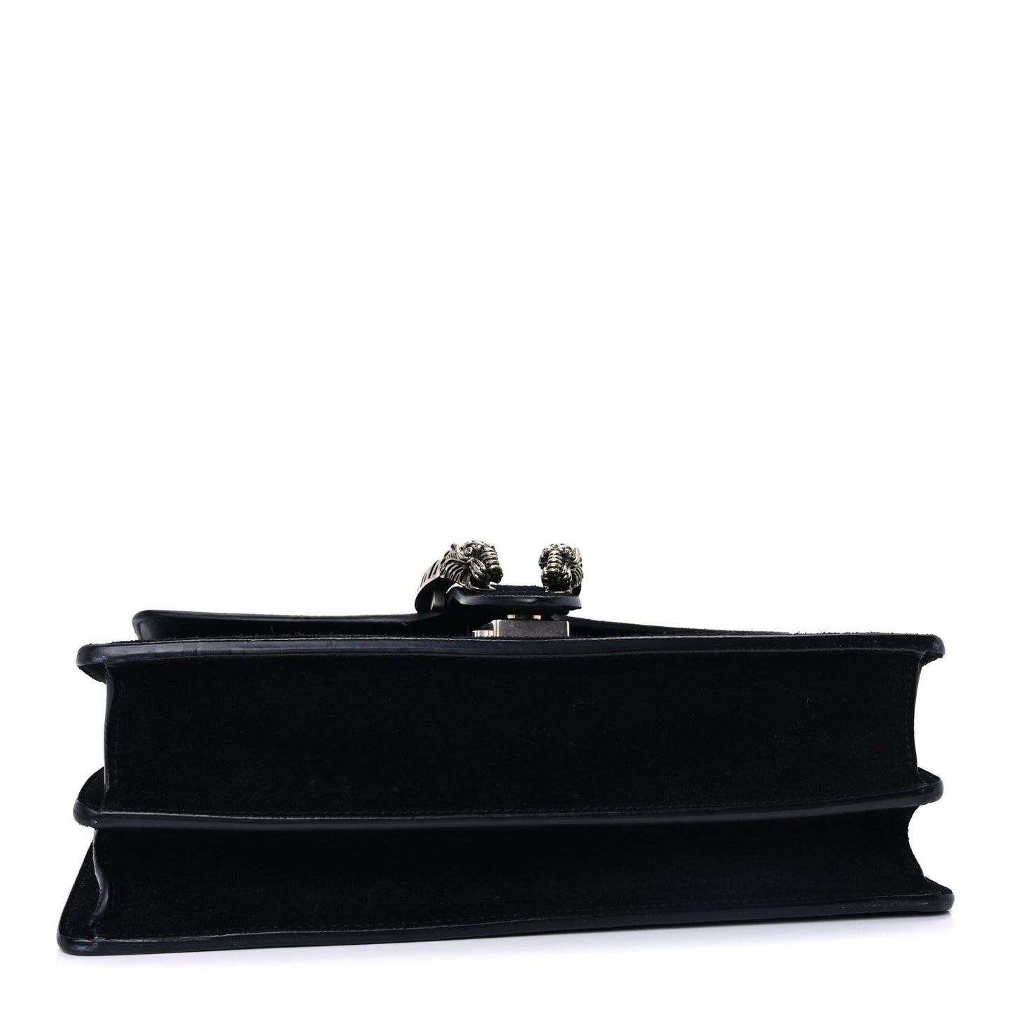 Suede Small Dionysus Shoulder Bag Black