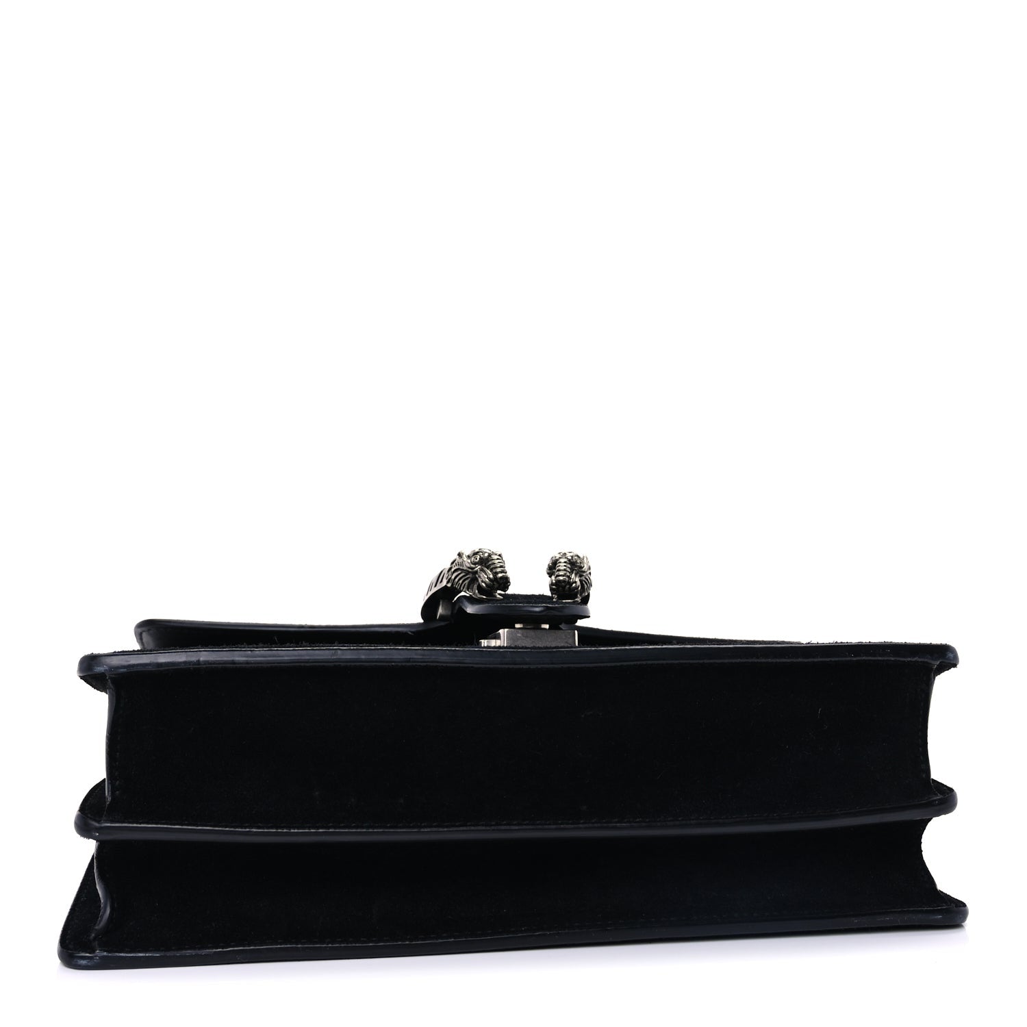 Gucci Suede Small Dionysus Shoulder Bag Black 3 of 8